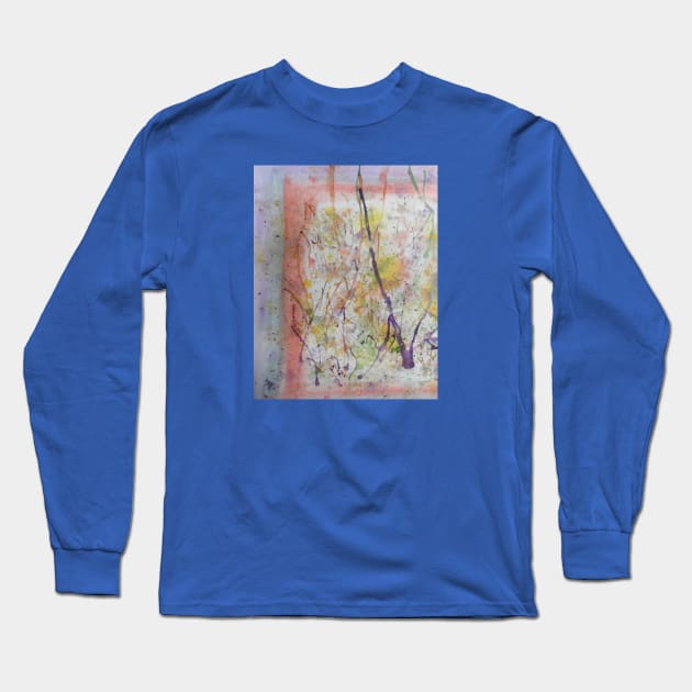 Paint Splashes Long Sleeve T-Shirt by Demonic cute cat